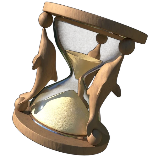 A render of the new Hourglass item.